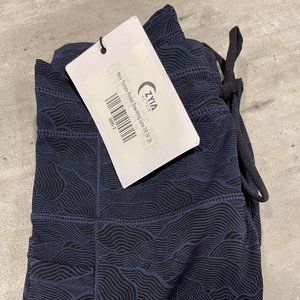 ZYIA Navy Terrace Pocket Drawstring Luxe 7/8 24"